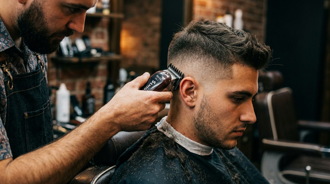 Cortes de pelo degradado para hombre: bajo, medio, alto y cómo pedirlo